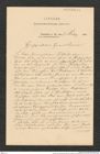 Nachlass Franz Steindachner, Brief von H. Maltzan an Franz Steindachner (02.03.1881), Inv.Nr. 323.02, Seite 1